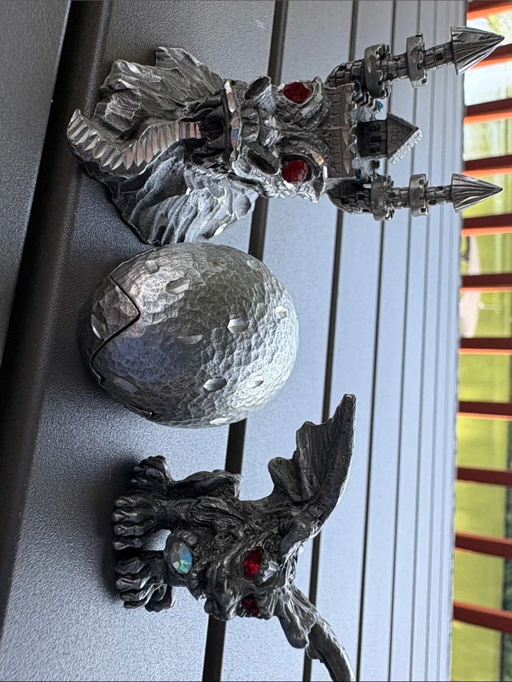 vintage fantasy pewter figurines lot